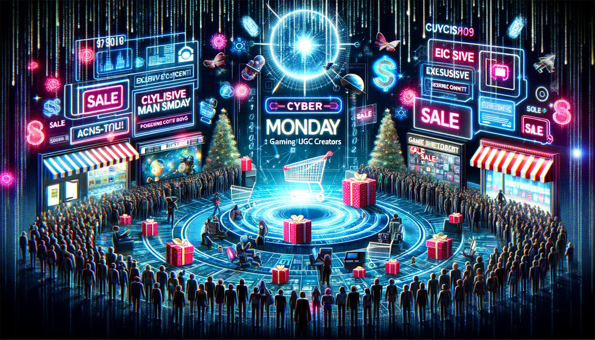 Cyber Monday Ideas for Gaming UGC Creators