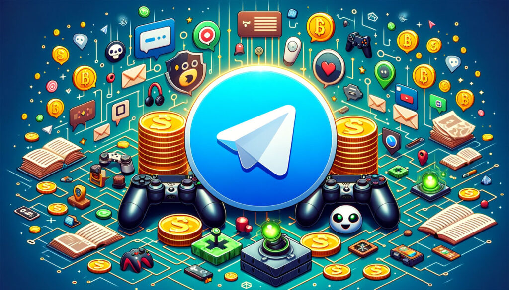 Telegram bots for monetizing gaming user-generated content (UGC)