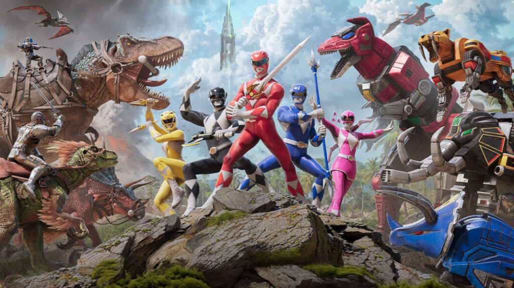ARK: Survival Ascended is Teaming Up with the Power Rangers Franchise