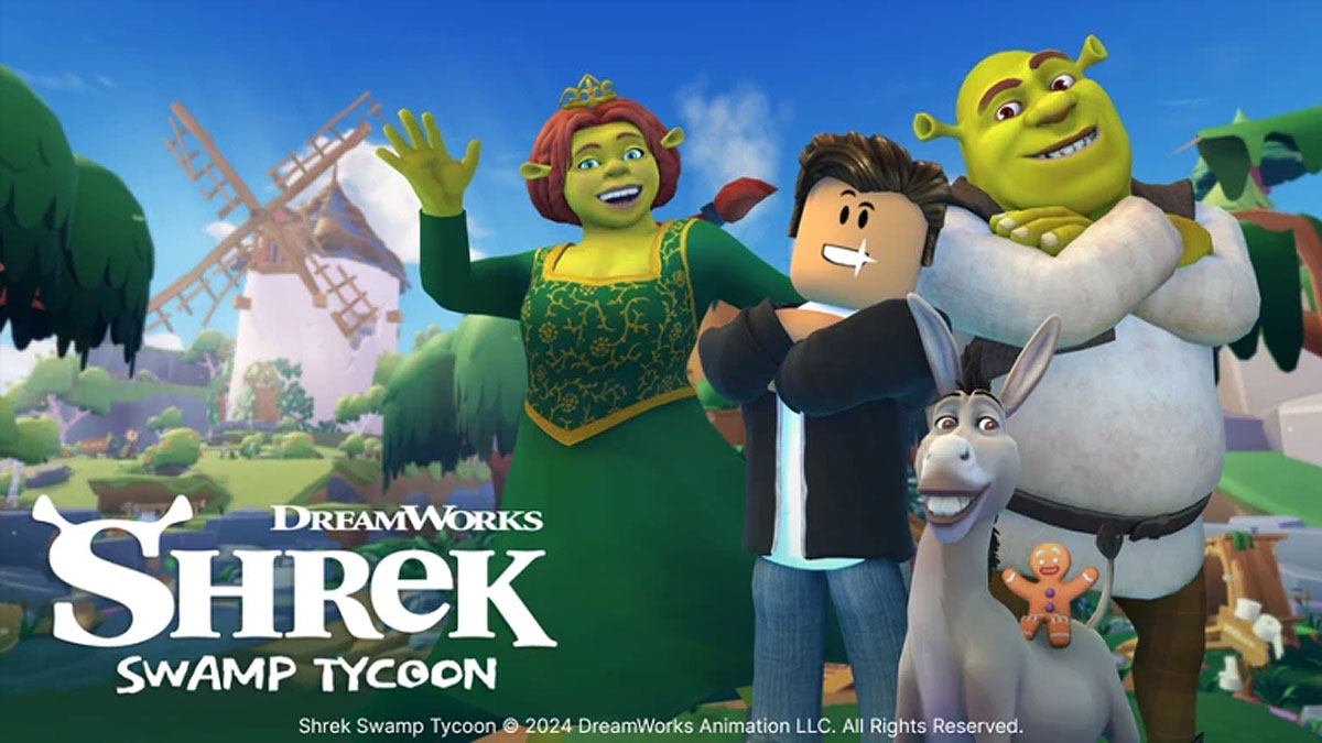 Shrek Swamp Tycoon is coming to Roblox